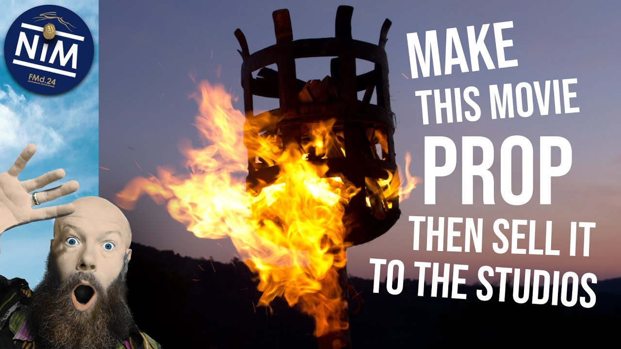 Fire Brazier | Make a medieval fire brazier in 13 minutes - instruction video.