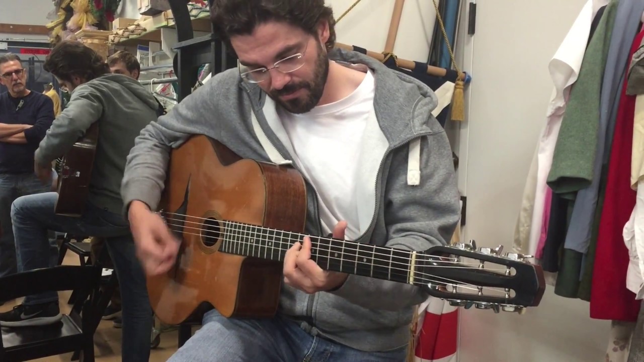 Joscho Stephan Shreds '72 Favino guitar (#205)