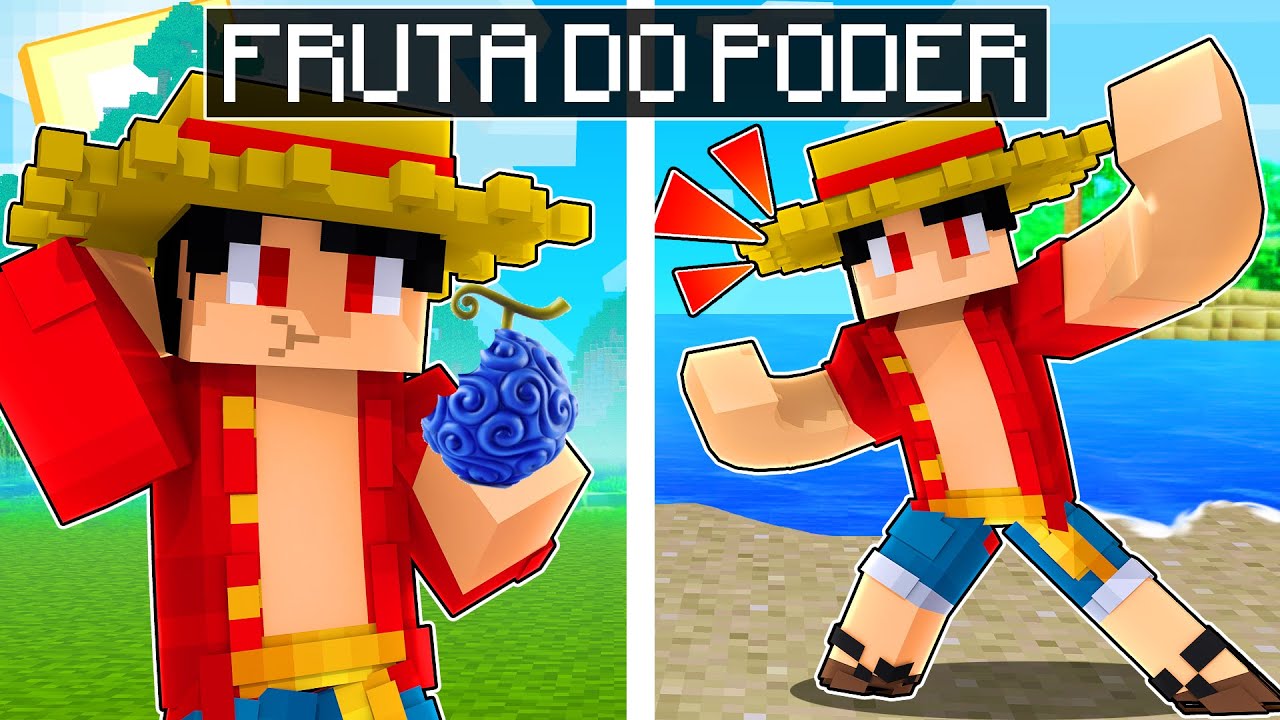 P3DRU comeu uma FRUTA e GANHOU PODERES no Minecraft