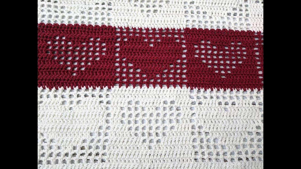 ♥️How to Crochet the Valentine's Heart Pattern Tutorial Baby Blanket Cardigans Sweaters and so on