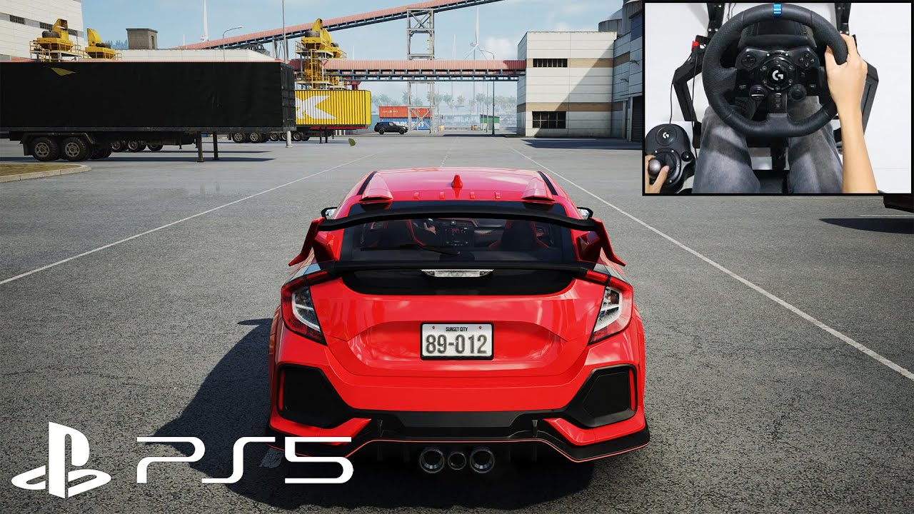 Honda Civic Type R - CarX Street (PS5) Logitech g923 gameplay