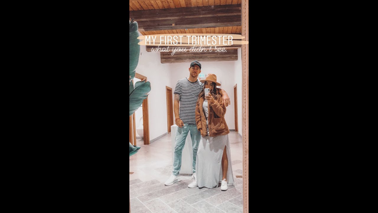 My first trimester - what you didn't see.