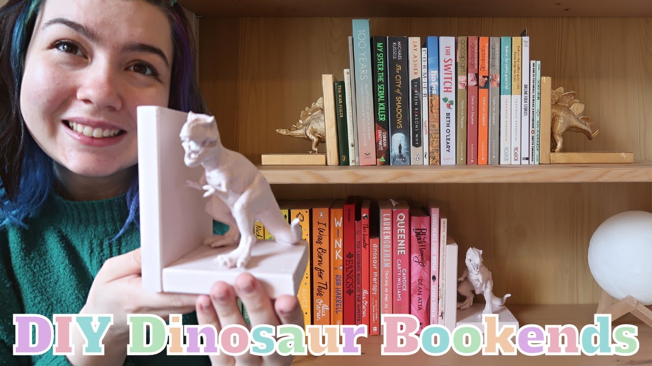 Making Dinosaur Bookends!!! | DIY With Me