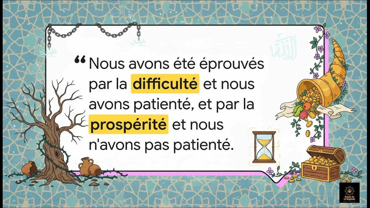 Cœur blanc14:La Patience : L'Essence de la Foi et du Destin