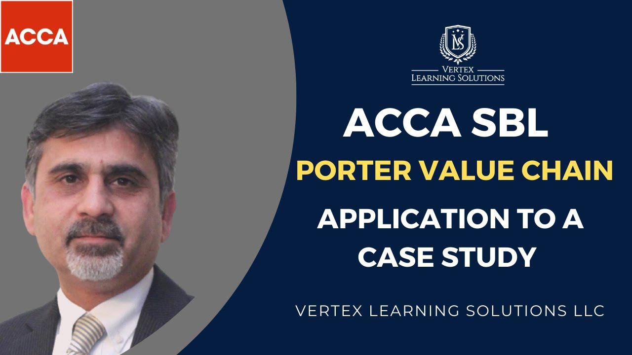 ACCA SBL | Porter Value Chain | Application to a case study | ACCA Exam Preparation #acca #accaexam