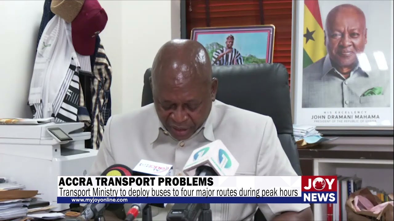 Transport Ministry to deploy buses to four major routes during peak hours - Joseph Bukari Nikpe.