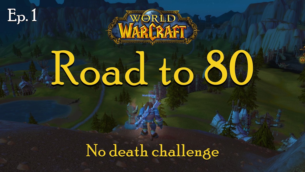 Fall Asleep to World of Warcraft - Road to 80 - Can We Survive? - Episode 1 - No Commentary