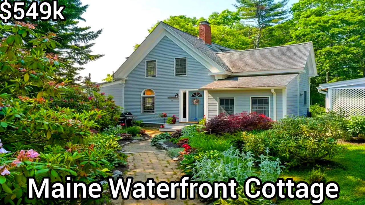 Maine Oceanfront Homes For Sale | $549k | Maine Seaside Homes | Maine Real Estate For Sale