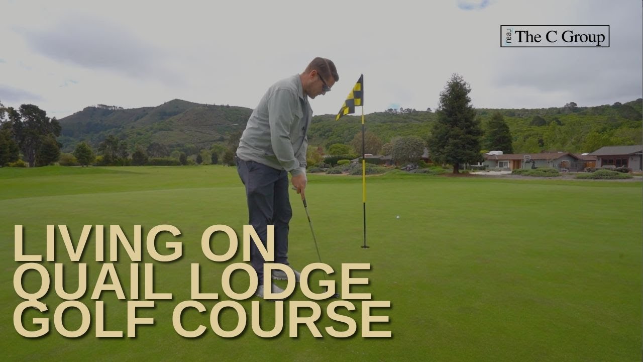 A HOME ON THE 18th GREEN AT QUAIL LODGE?! // Living on Quail Lodge Golf Course in Carmel, California
