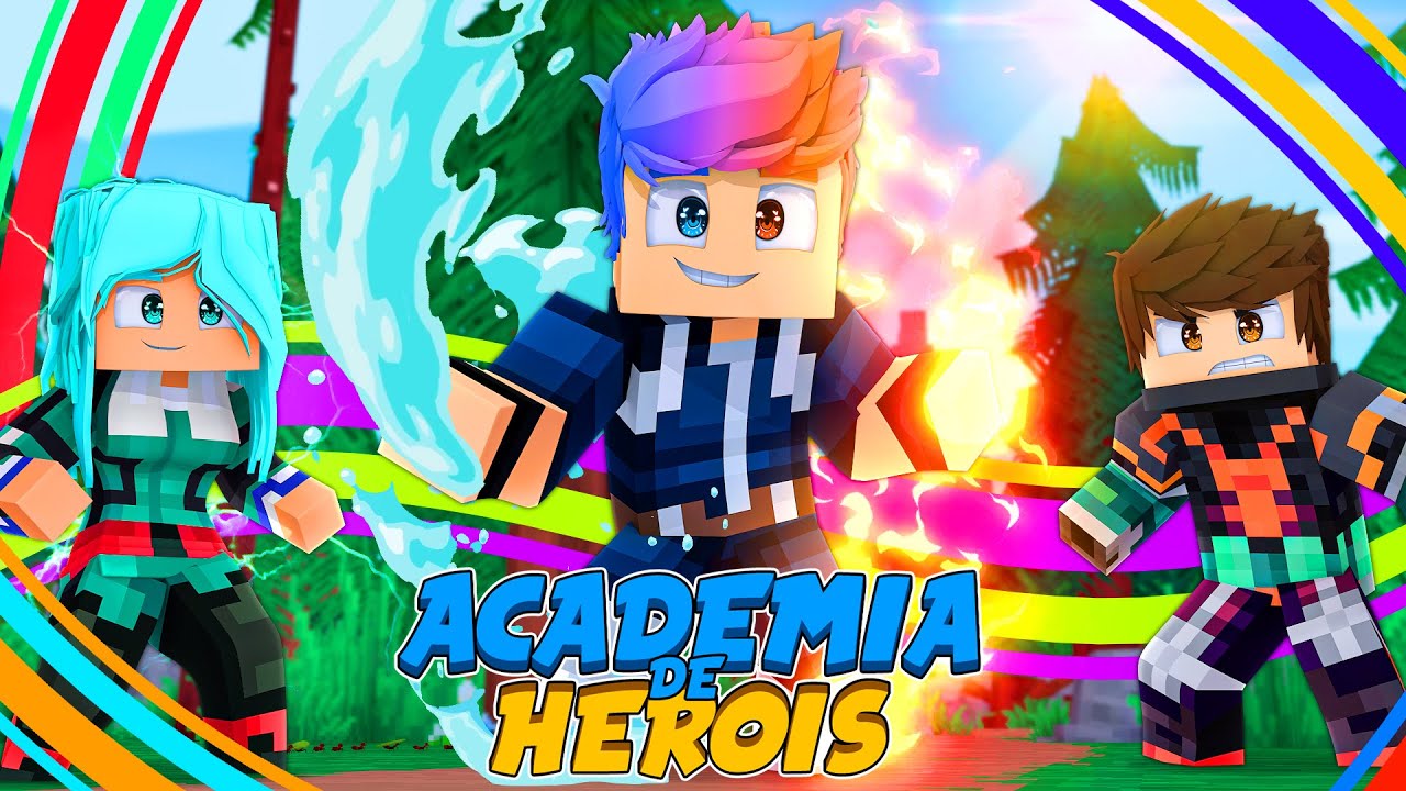 Minecraft: ACADEMIA DE HERÓIS O FILME - COMPLETO! ‹‹ P3DRU ››
