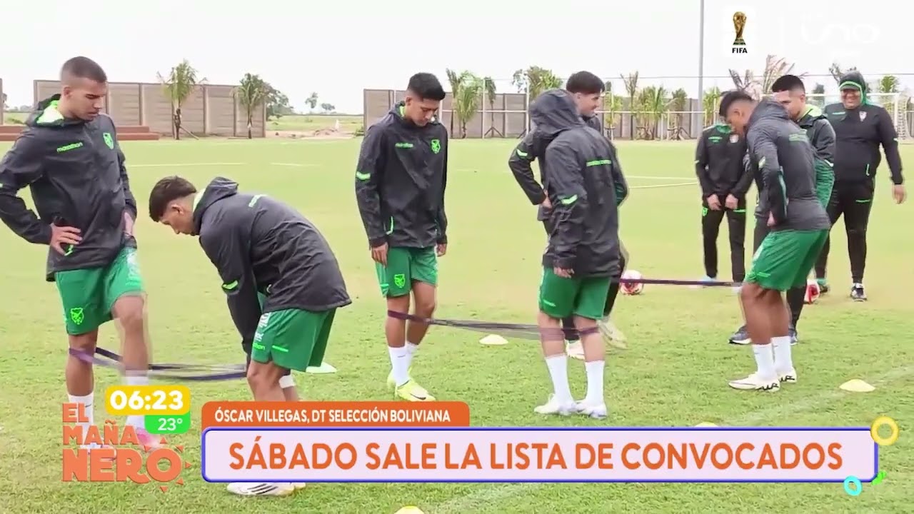 Sábado sale la lista de convocados