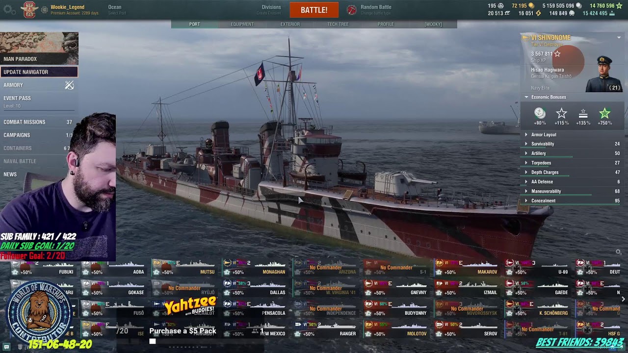 #2 World of Warships Streamer #worldofwarships #twitch #streamer