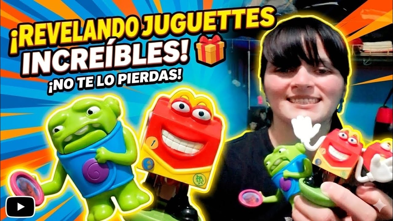 Revelando juguetes increíbles 