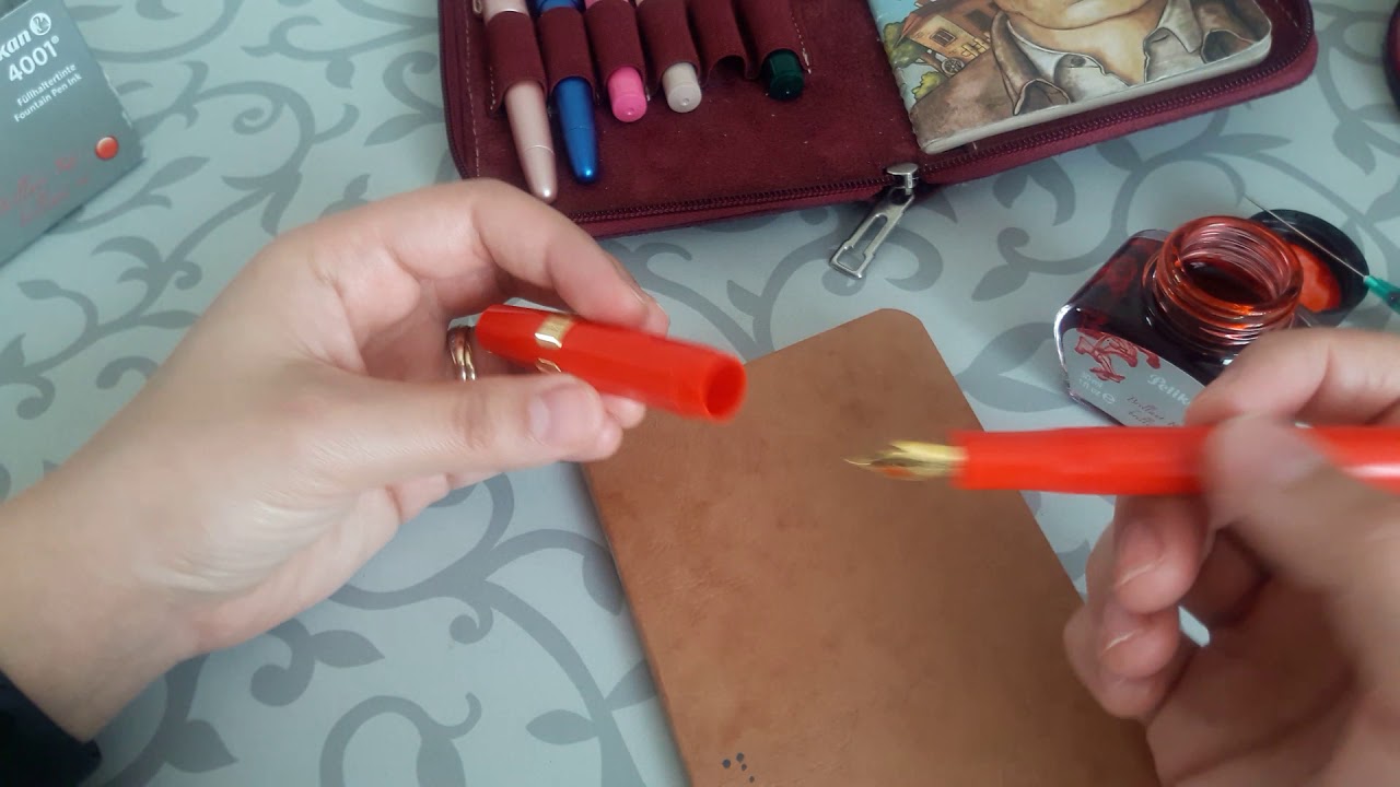 Boş Kartuşa Mürekkep Nasıl Enjekte Edilir?/ Kaweco klasik sport