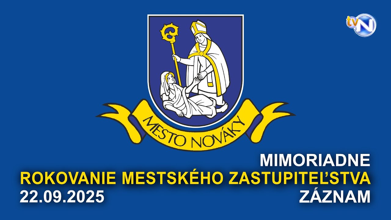 Mimoriadne MsZ Nováky 22 09 2025 17:00