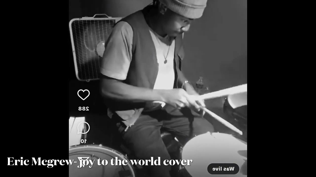 Eric Mcgrew- Joy to the world (drum cover) done by javon Madkins