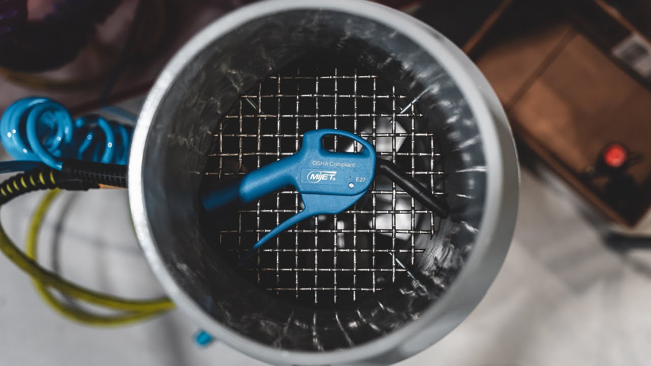 How We Clean Off Our Parts