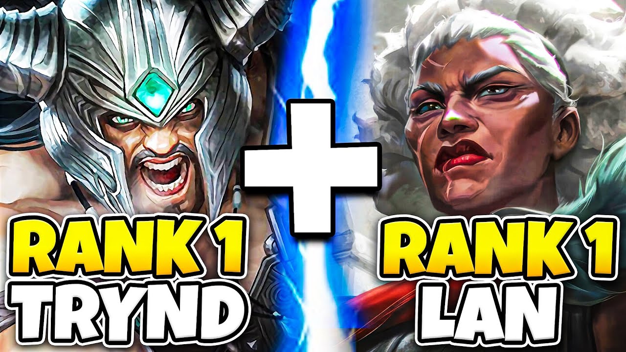 What happen when the Rank 1 Tryndamere teams up with the Rank 1 LAN player