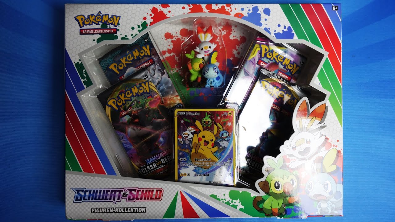 Pokemon - Schwert & Schild Figuren Kollektion Unboxing / Opening + VERLOSUNG