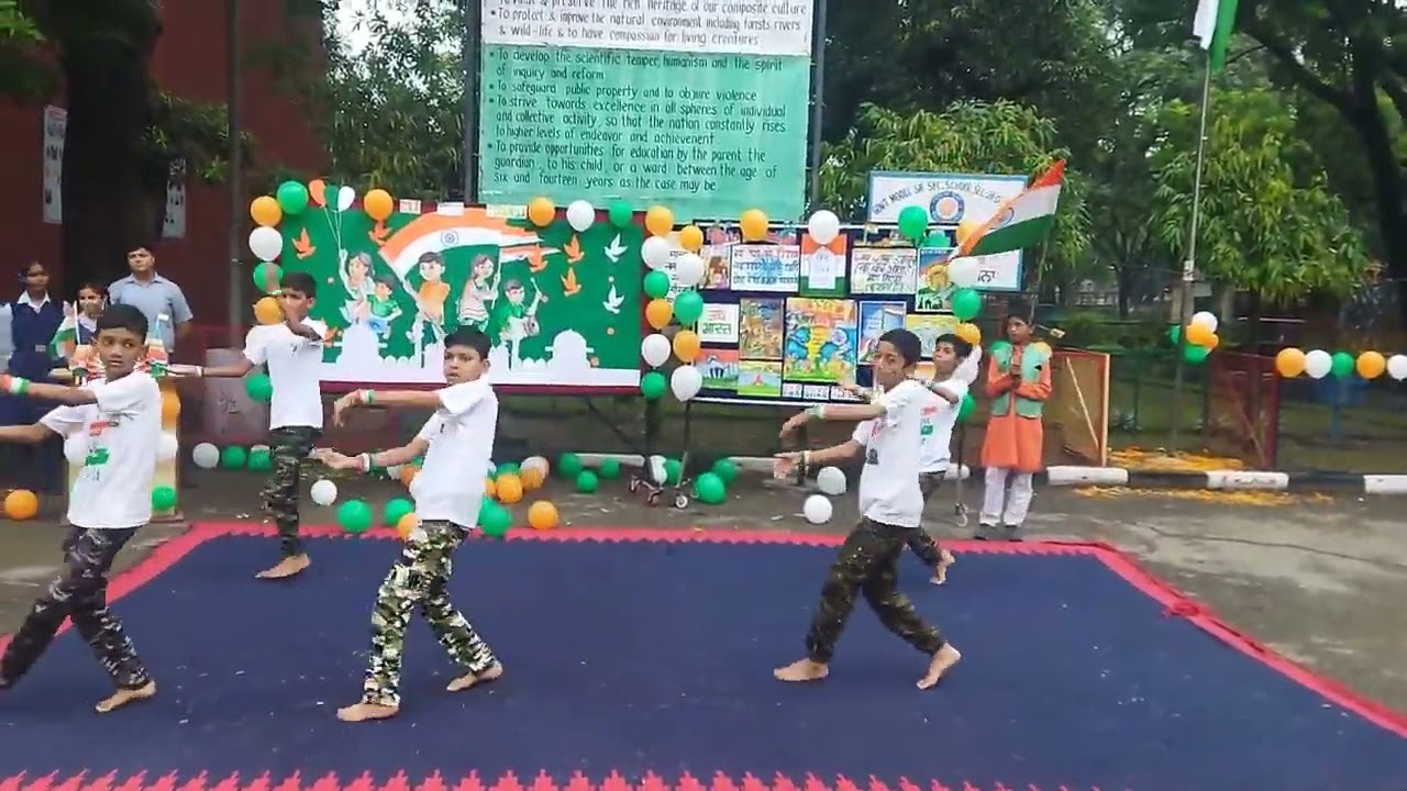 Jalwa  tera Jalwa dance by 6th class boys on 15 August 2025