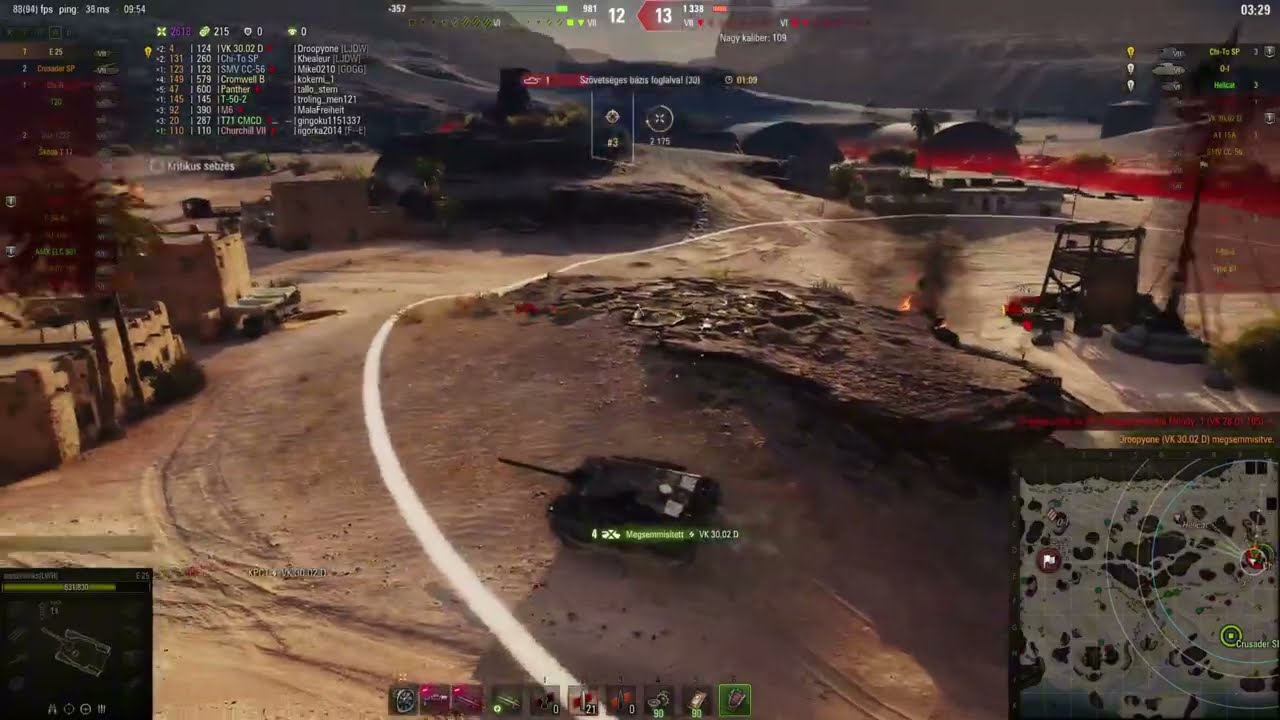E25 3,678k damage 10 kill