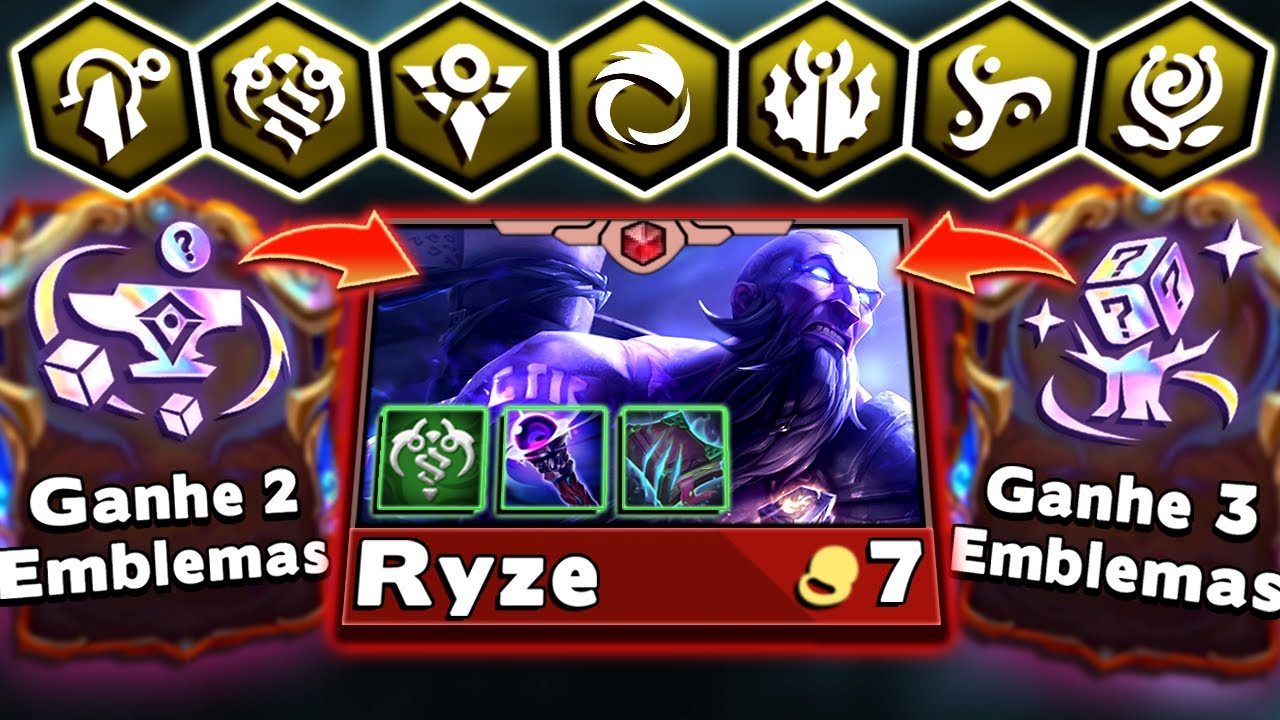 FIZ UM RYZE COM 7 REGIÕES!! - ESSE É O MELHOR APRIMORAMENTO DO PATCH POR MUITO!
