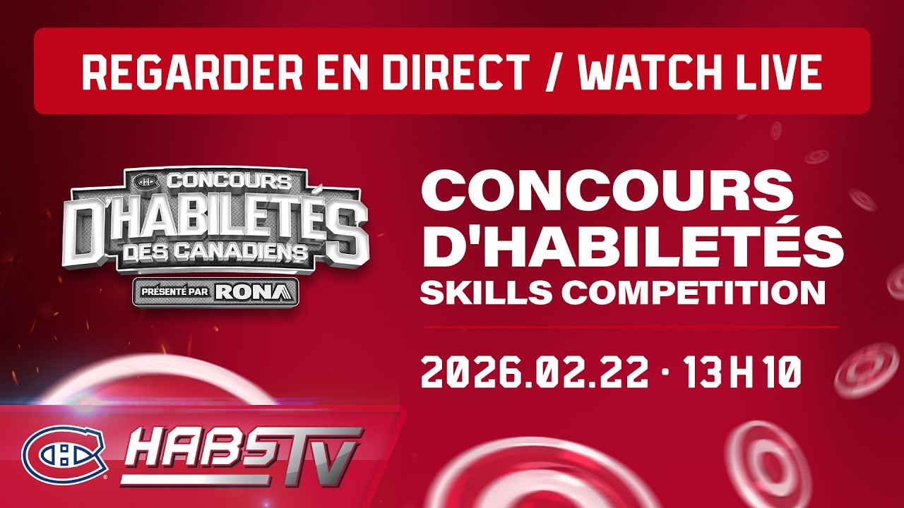 2026 Canadiens Skills Competition | LIVE EVENT