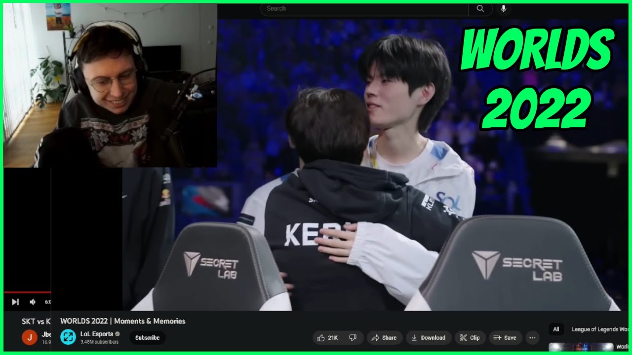 Caedrel Watches Worlds 2022 Moments & Memories