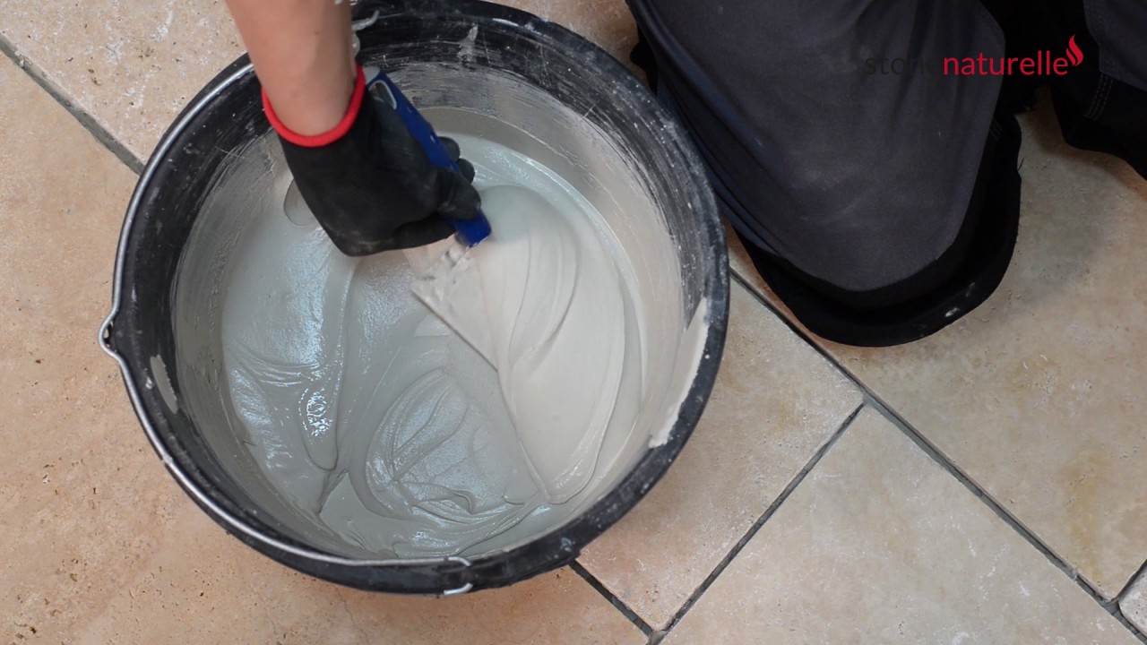 Imperméabiliser et jointoyer le travertin en intérieur - stonenaturelle