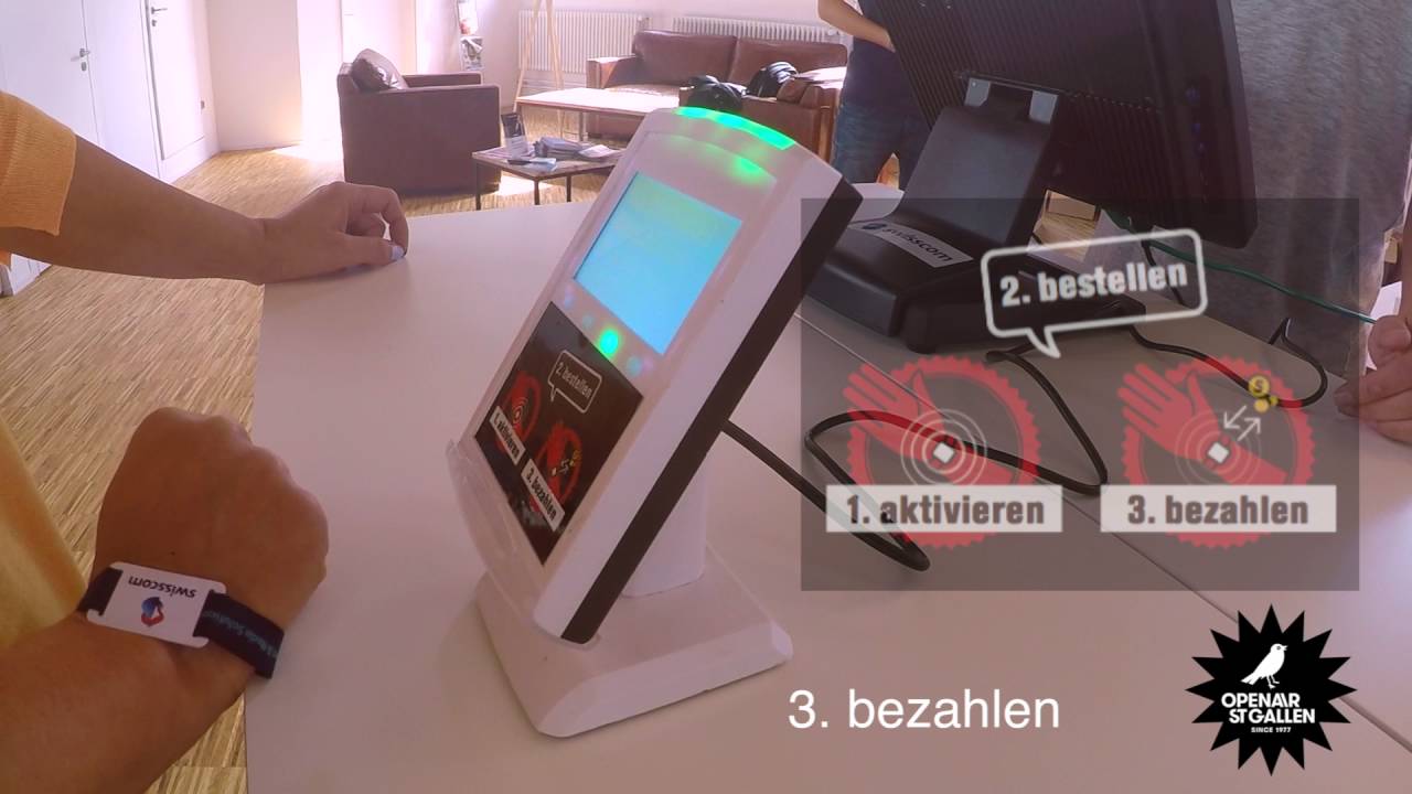 Cashless - So geht der Bezahlvorgang