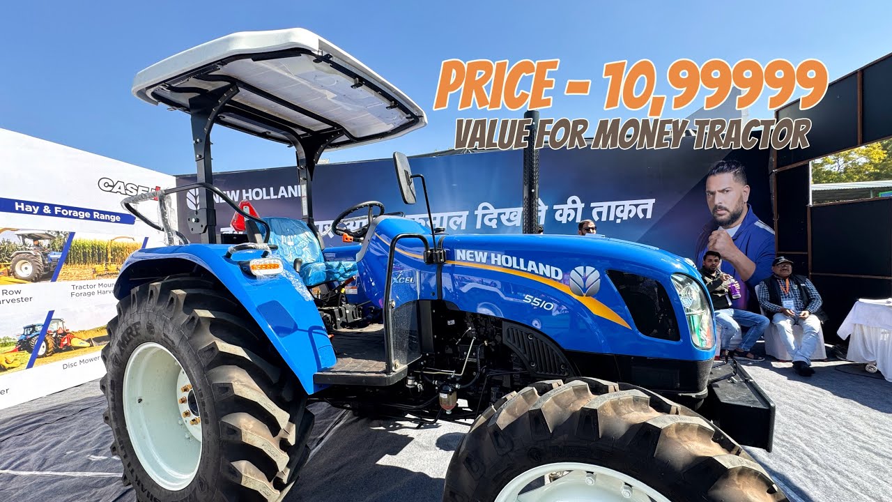 48 Gear वाला ट्रैक्टर || NEW HOLLAND 5510 💙