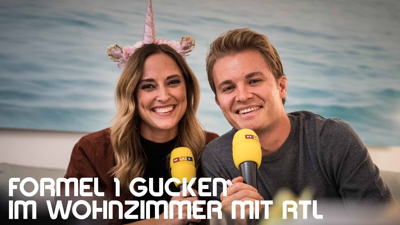 Mit RTL F1 gucken in meinem Wohnzimmer in Monaco!! Nico Rosberg