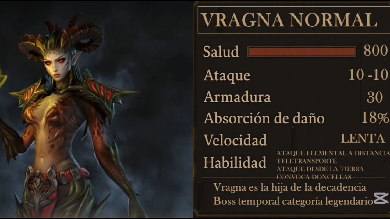 Analizando enemigos de lubenia, cuanta vida tienen las doncellas y Vragna en sus tres modos.