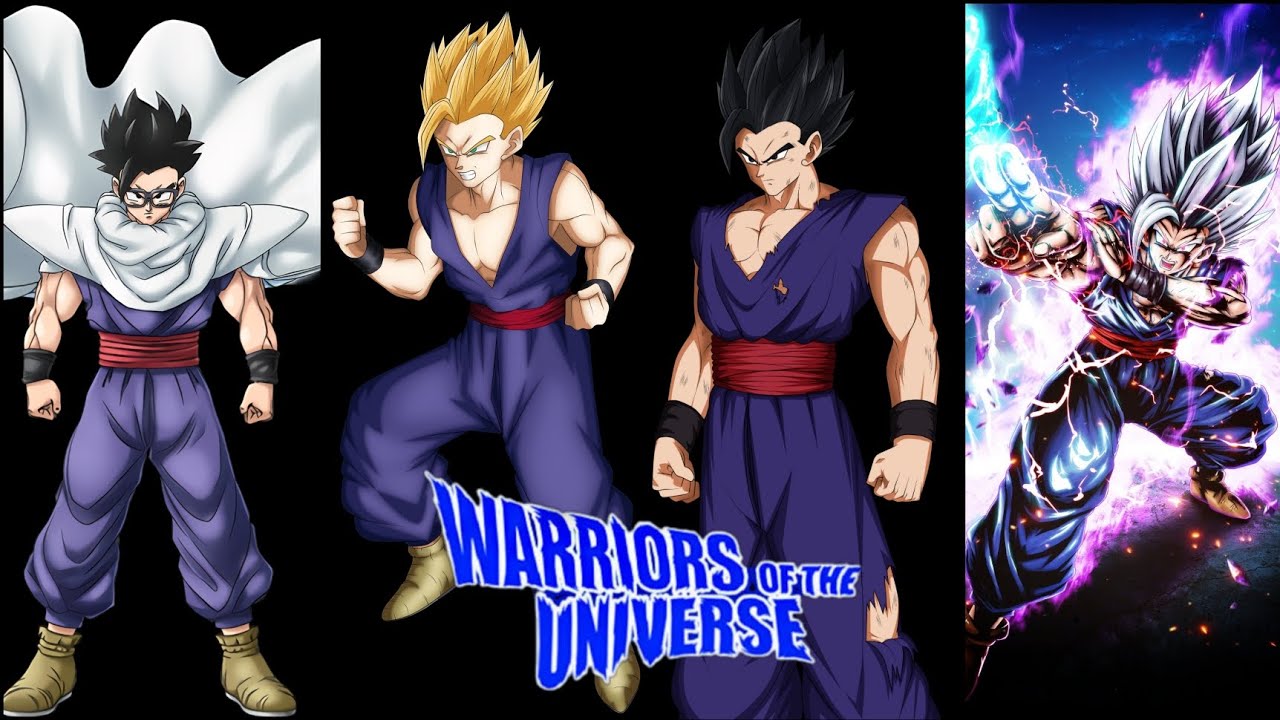 How to make Gohan all Forms in Warriors of the Universe
