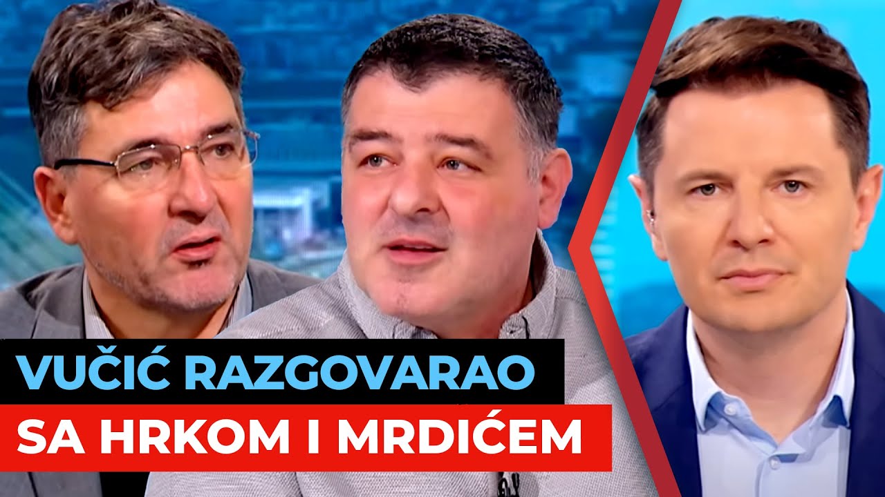 Vučić razgovarao sa Hrkom i Mrdićem | URANAK1