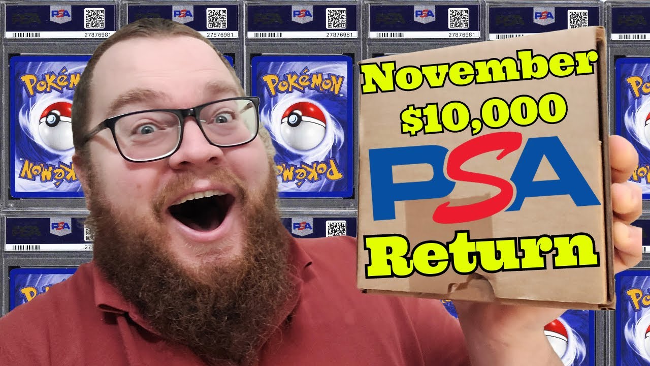 *NEW* PSA Graded Pokemon Cards - November Return