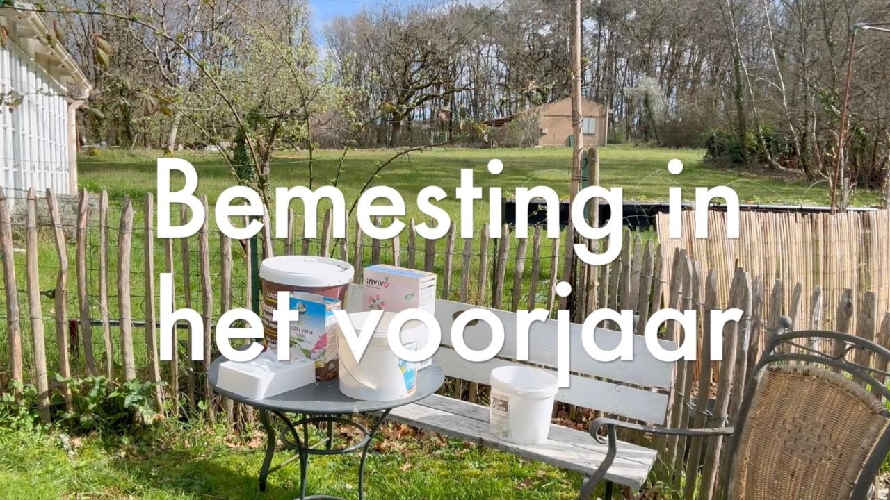Ini's Moestuin #270 - Bemesting in het voorjaar & Tomaten binnen zaaien & doperwten buiten zaaien