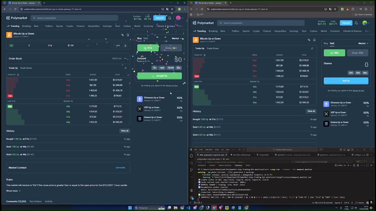 Polymarket Copy Trading Bot in Rust: Ultra-Fast Test & Setup