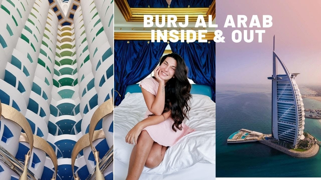 Vodim Vas sa mnom u ikonu Dubaija -Burj Al Arab (INSIDE & OUT)