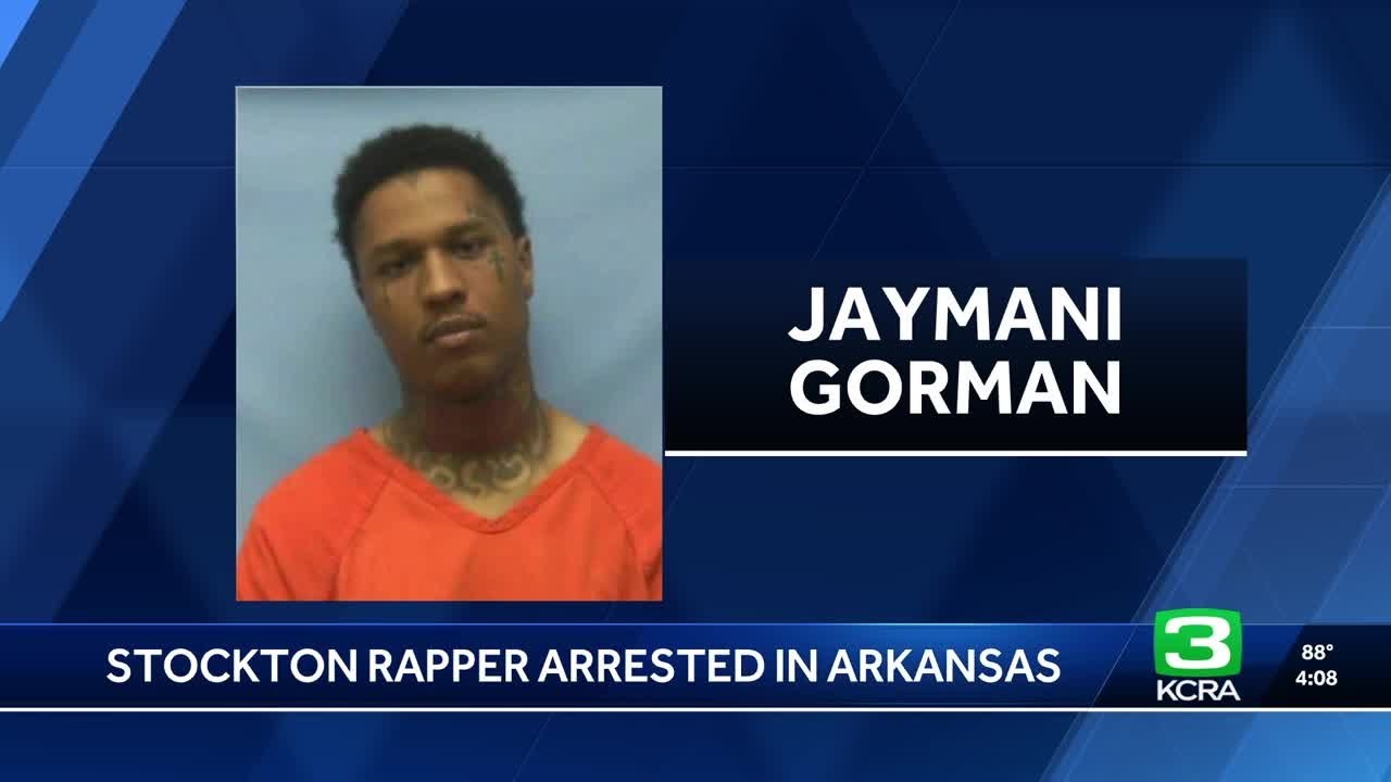 Stockton rapper EBK Jaaybo arrested in Arkansas on multiple charges