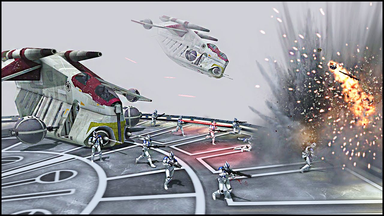 KAMINO CLONE EXTRACTION - Star Wars: Galaxy at War Mod Gameplay