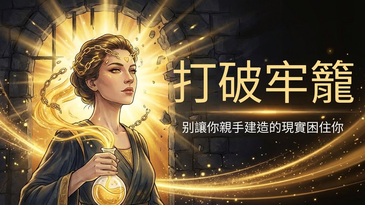 【打破金錢的牢籠】心智煉金術 ｜ 別讓你親手建造的現實困住你 #財富 #思維 #意識 #成長 #超越 #蛻變 #實相 #能量