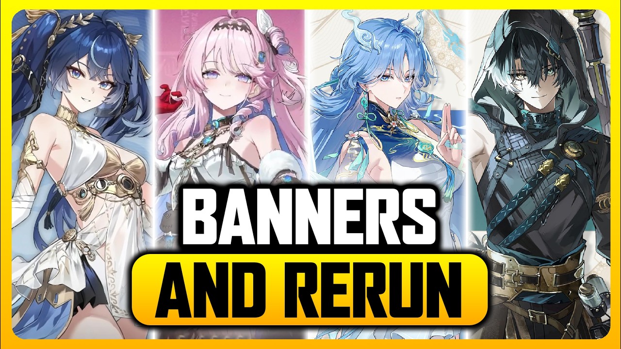 WUWA 3.6 ALL NEWEST BANNERS LINEUP + RERUNS | Wuthering Waves, Qingxiao WUWA, JIngran WUWA, WUWA