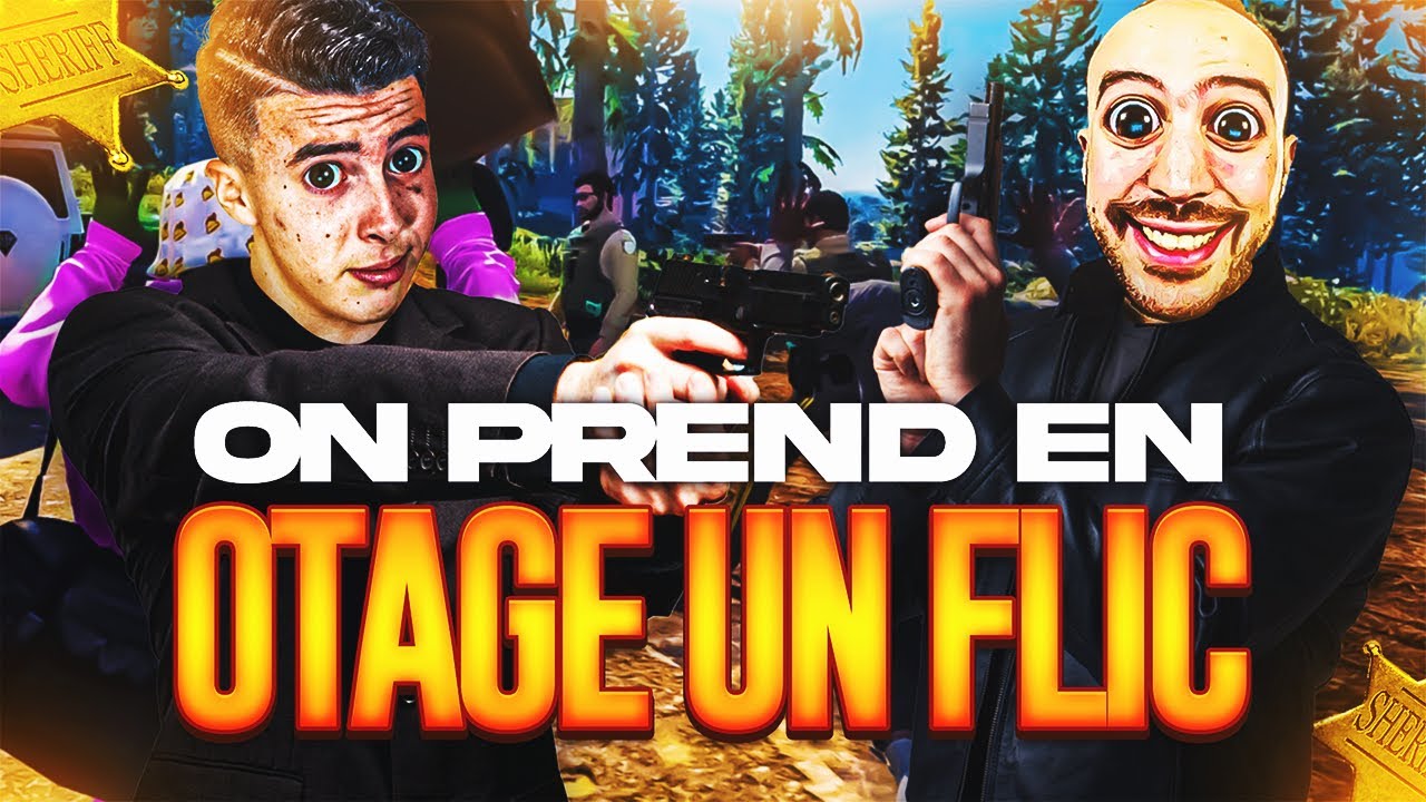 ON PREND DES FLICS EN OTAGE !! - GTARP