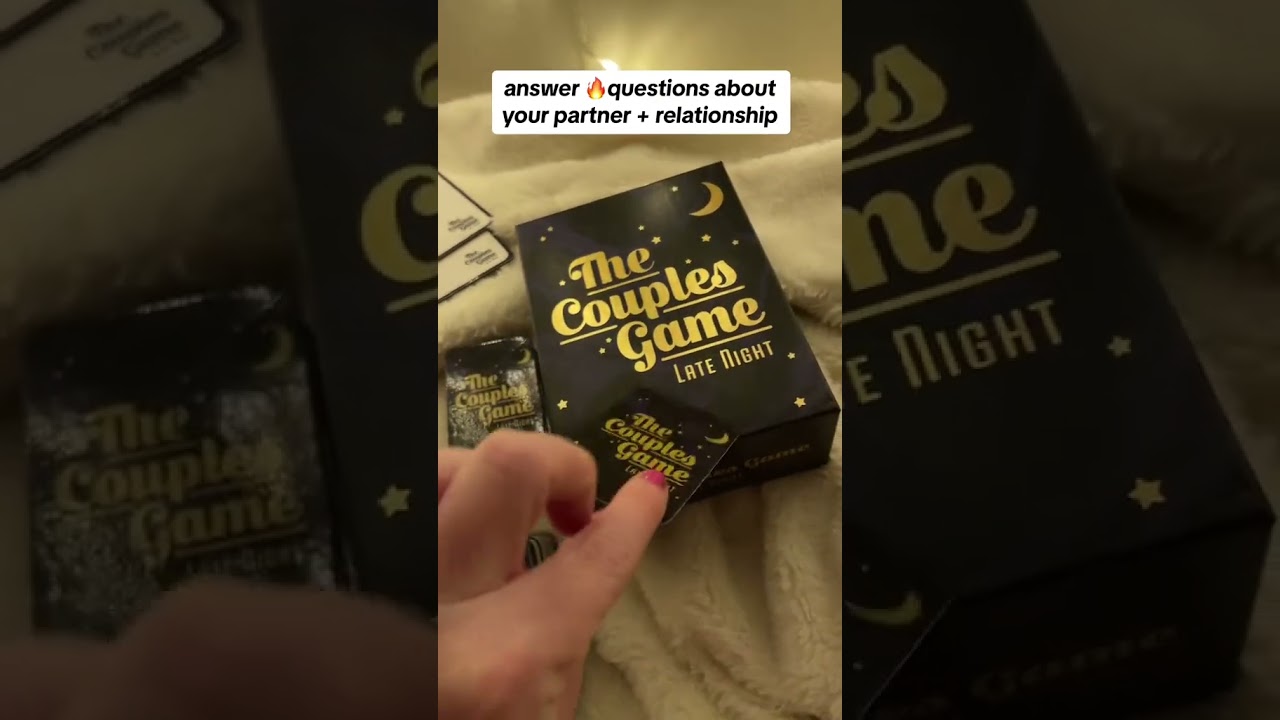 Date Night Idea For Relationships | The Couples Game Late Night #shorts