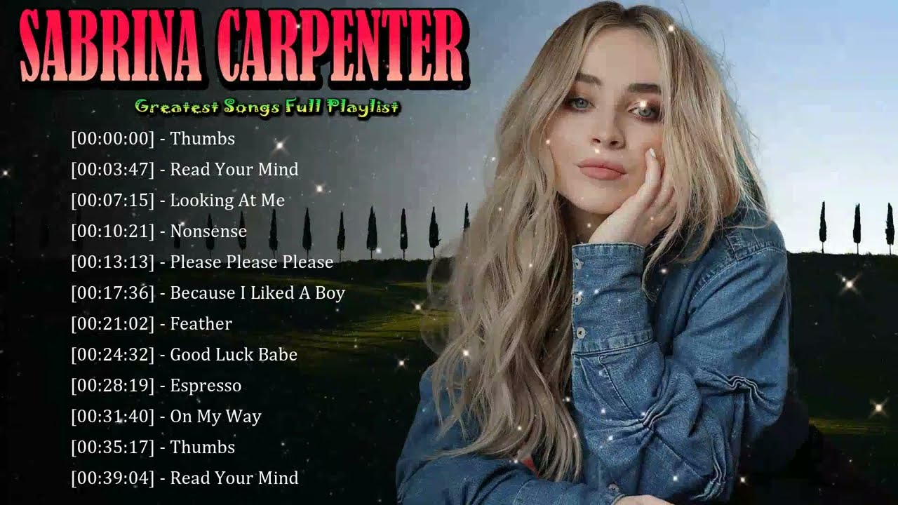💫 Sabrina Carpenter - From soft romance to bold attitude, her music captures modern young love 🎶