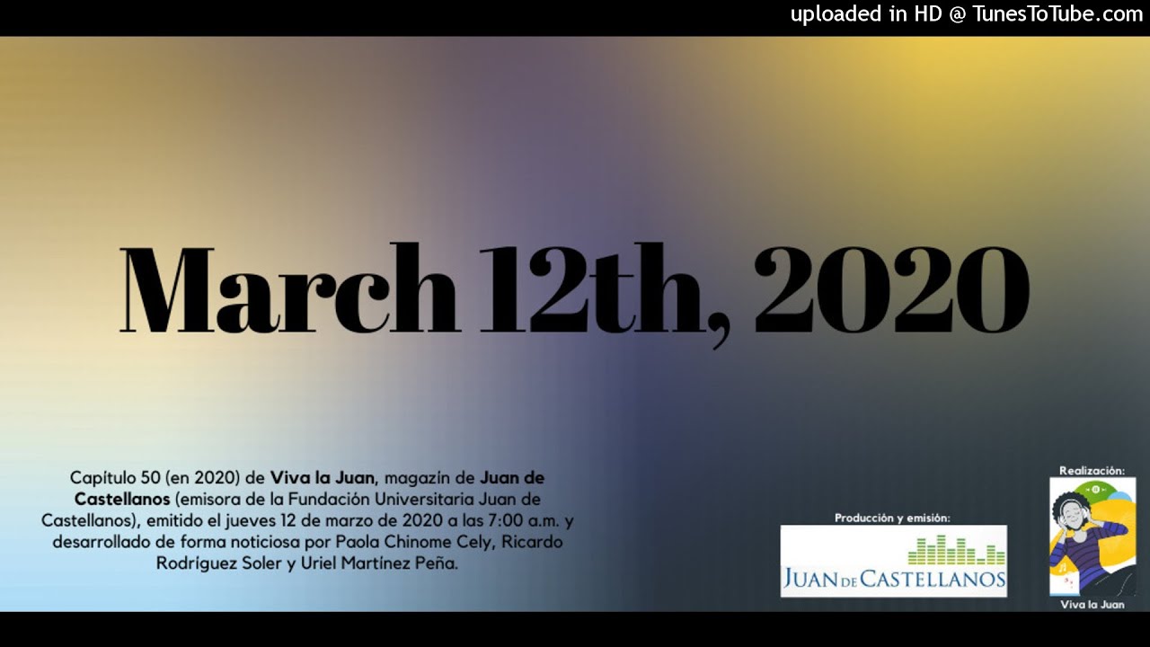 March 12th, 2020