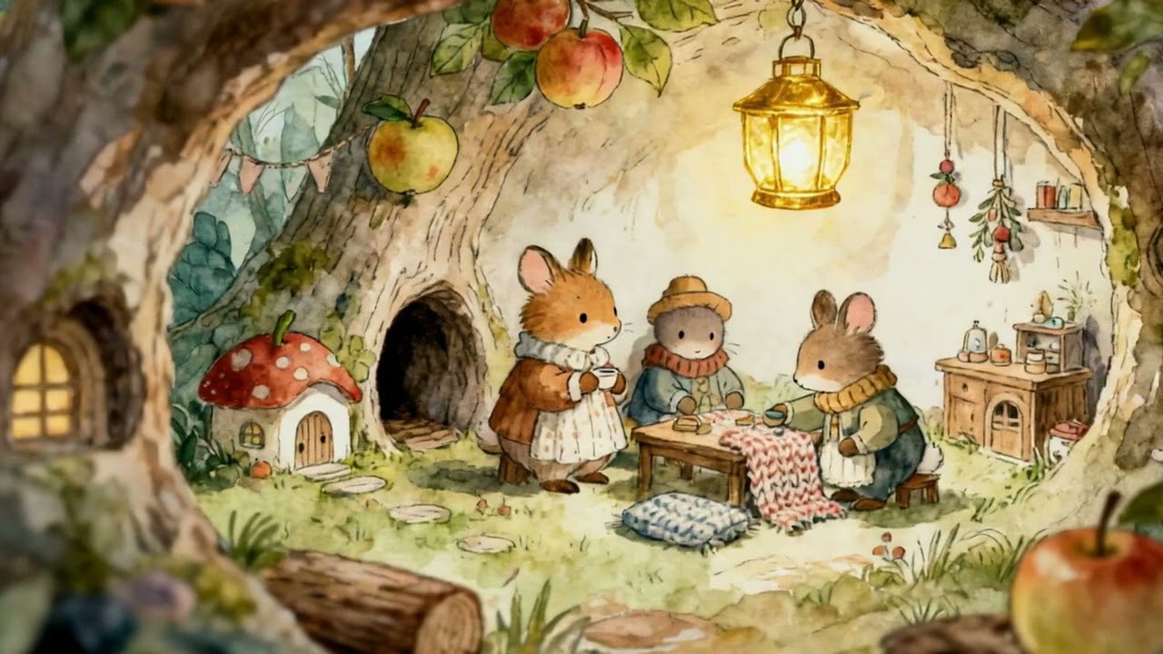 Twilight Fern Valley Gathering | Gentle Storybook Music for Cozy Daydreams