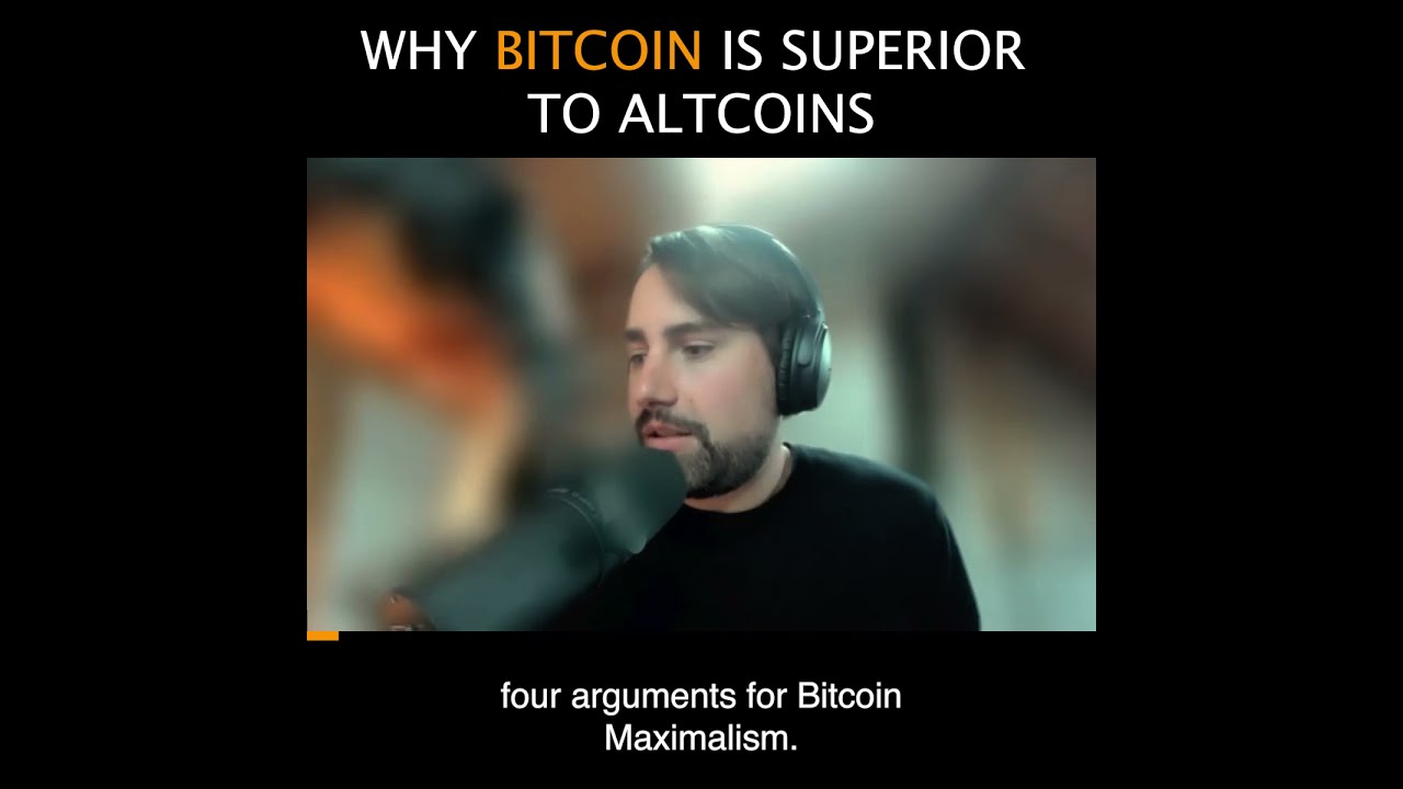 Why Bitcoin is superior to Altcoins. (Bitcoin Maximalism w/ Pete Rizzo)