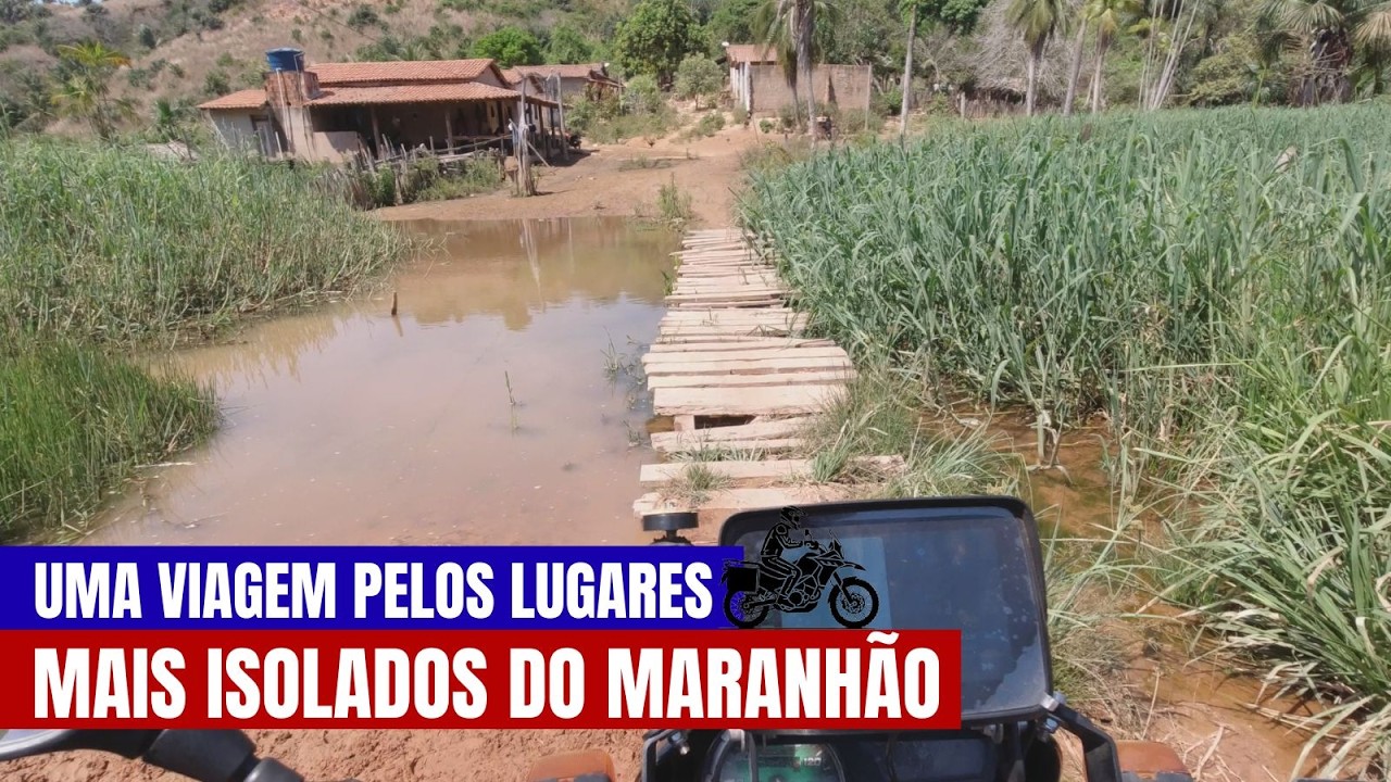 Viagem Pelos Lugares Mais Isolados do Maranhão - Povoado Barro Vermelho